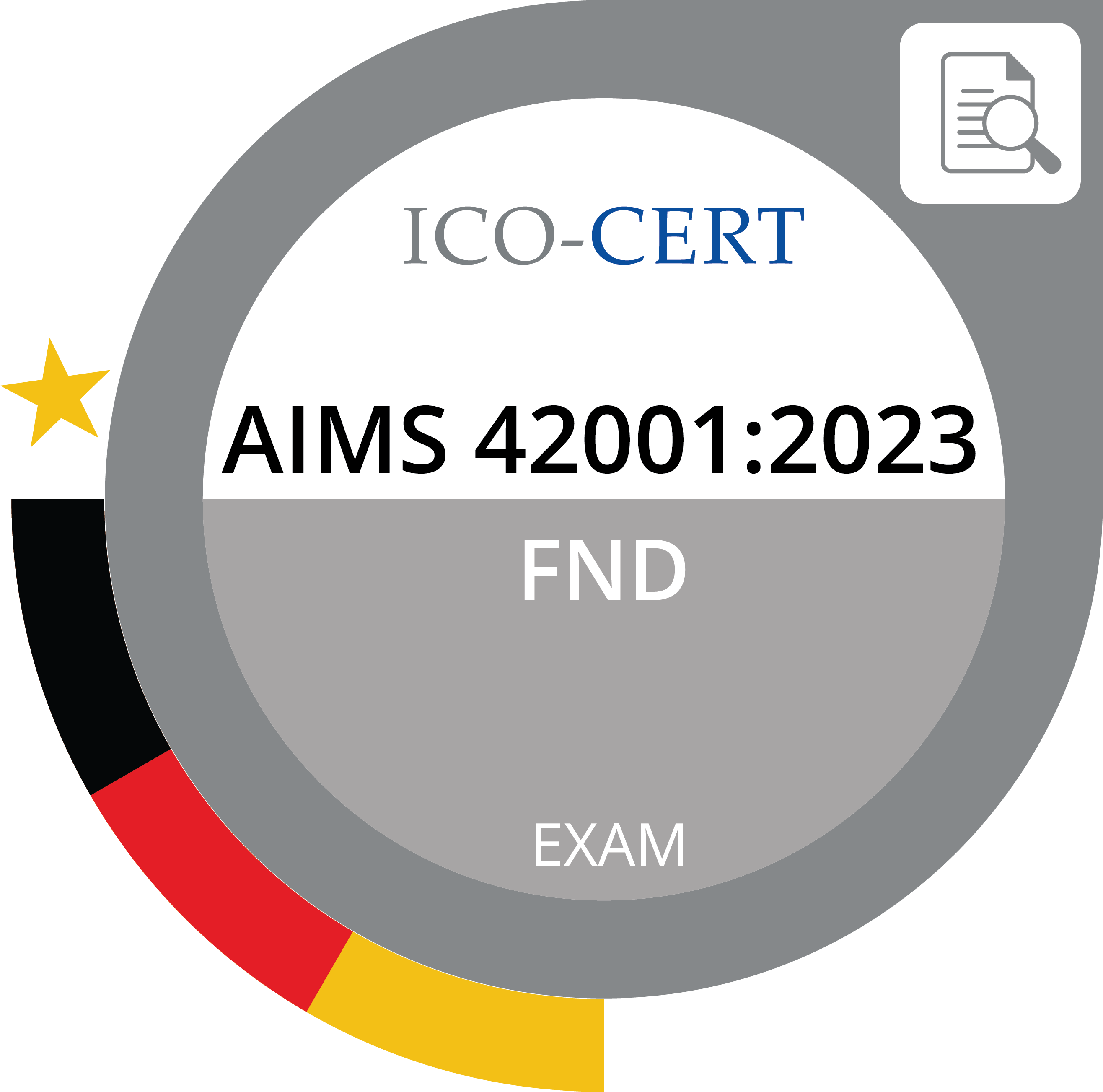 ICO AIMS 42001:2023 FND