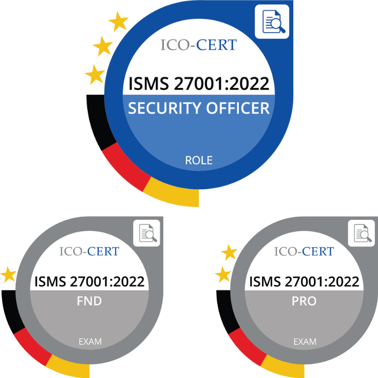 ICO ISMS Security Officer according to ISO/IEC 27001:2022